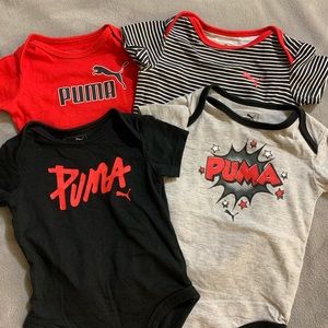 3-6M Puma onesie sets